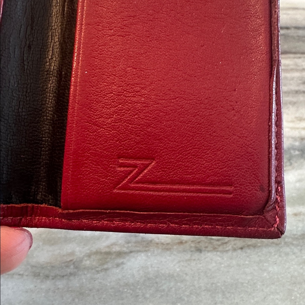 Italian leather mini card case - Picture 4 of 4